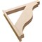 Ekena Millwork 5 1/2-in W x 38-in D x 38-in H Funston Block Rough Cedar Woodgrain TimberThane Outlooker, Primed Tan OUTUR055X38X38FST44RCPR - alternate 4